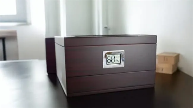 case elegance glass renzo humidor レビュー2