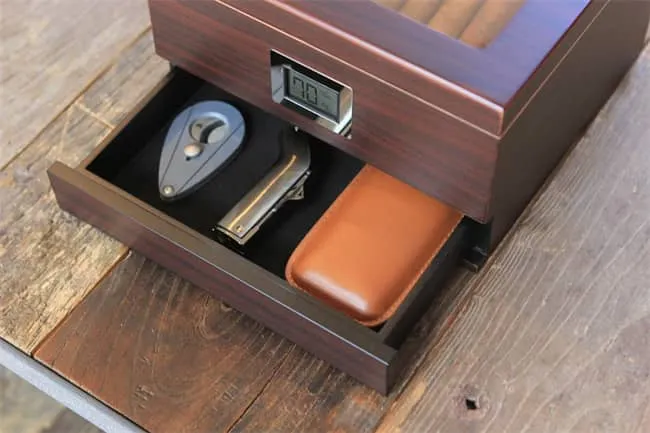 case elegance glass renzo humidor レビュー9