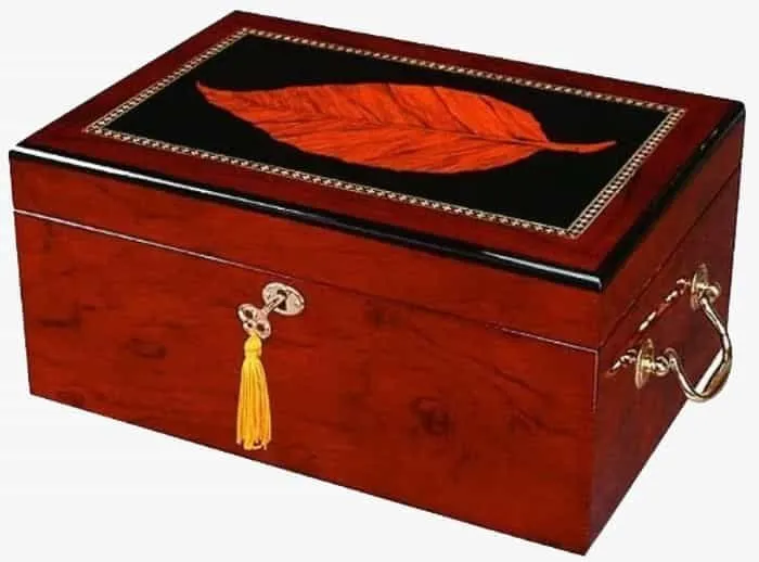 2024 Deauville Tobacco Leaf Humidor レビュー-2
