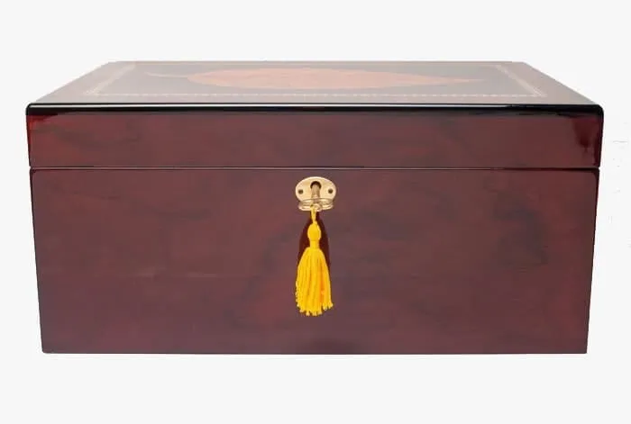 2024 Deauville Tobacco Leaf Humidor レビュー-10