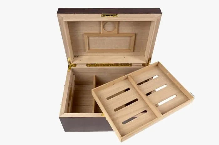 2024 Deauville Tobacco Leaf Humidor レビュー-3