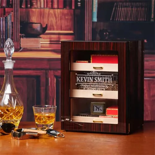 Axinite A5045 Woodronic Humidor