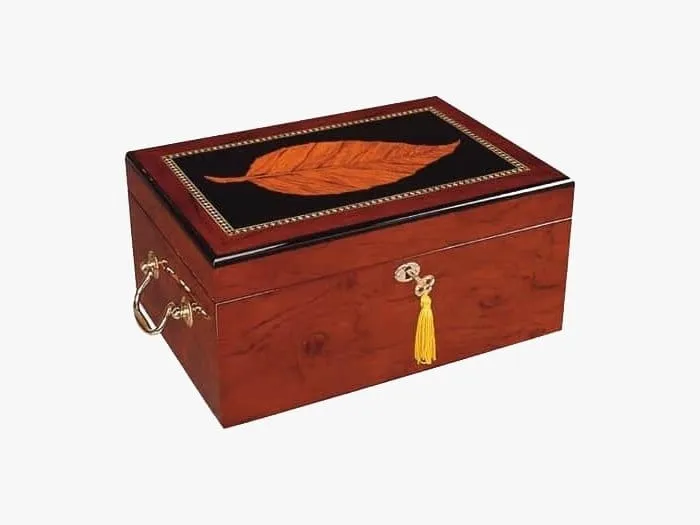 2024 Deauville Tobacco Leaf Humidor レビュー-4