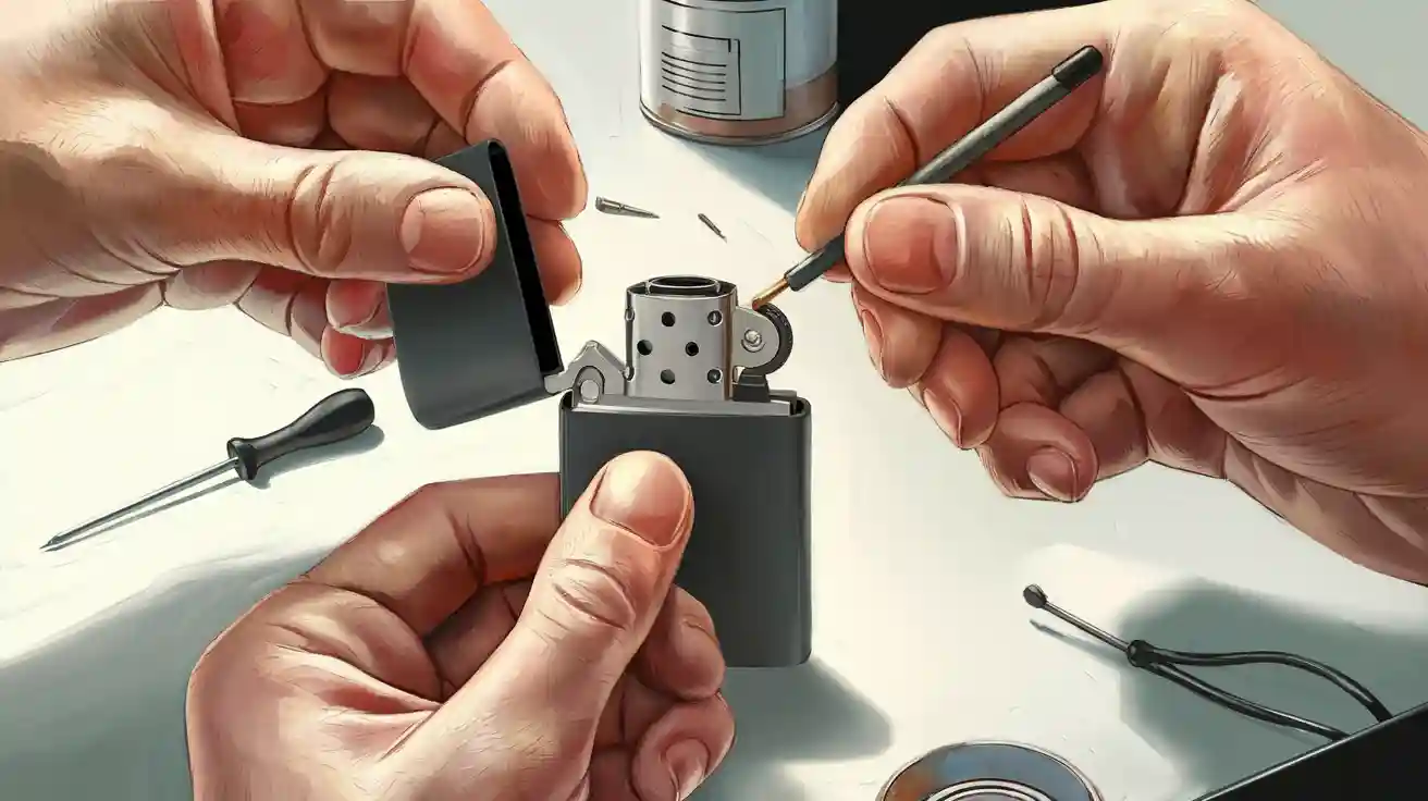 ジェットトーチシガーライターが点かない時の直し方