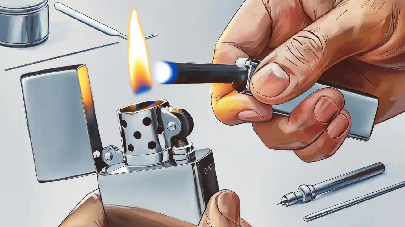簡単にできるブタンガスバーナーライターの復活方法