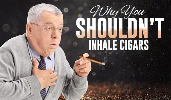 シガーの煙を吸い込むとどんなことが起きますか