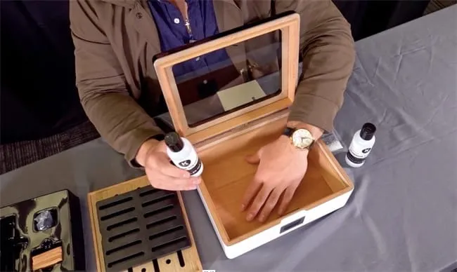 ヒュミドールのセッティング方法7