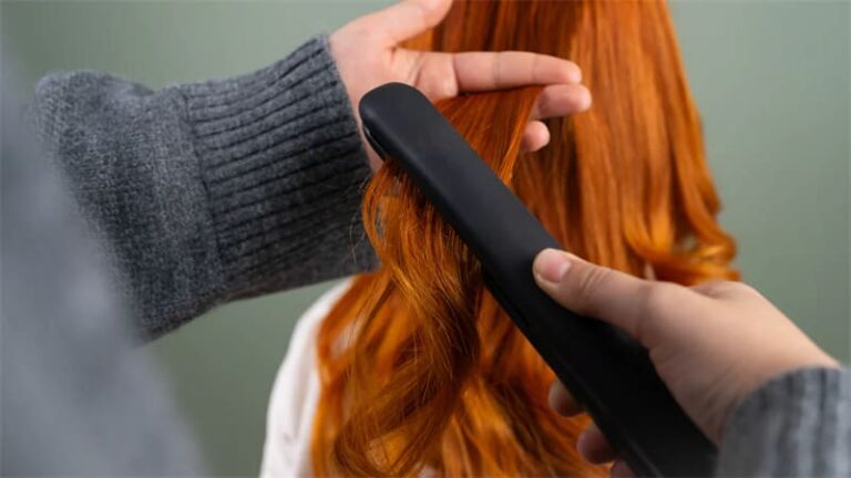 ストレートアイロンでタバコに火をつける方法